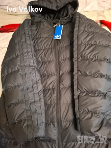 Мъжка,оригинална шуба,Adidas(xl)'., снимка 4 - Якета - 56195173