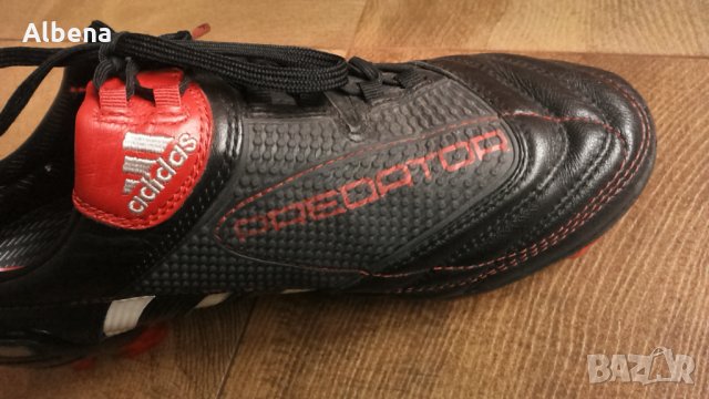 ADIDAS PREDATOR размер EUR 40 2/3 / UK 7 бутонки естествена кожа 32-11-S, снимка 10 - Спортни обувки - 34540633