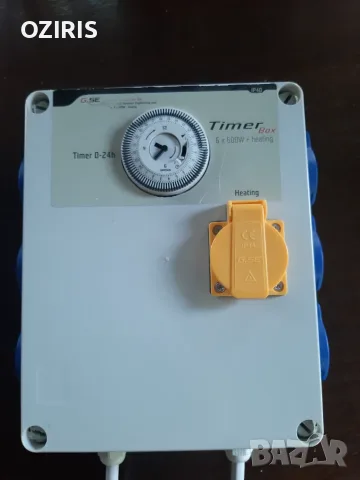 G.S.E. timer box  12x600w 8x600w 4x600w 6x600w + heating, снимка 11 - Други - 55630817