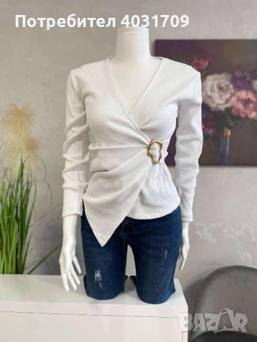 Дамска блуза , снимка 2 - Блузи с дълъг ръкав и пуловери - 52412601