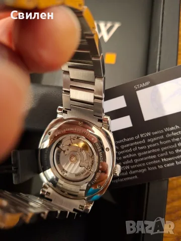 RSW Romeo Dive automatic swiss watch, снимка 9 - Мъжки - 56274348