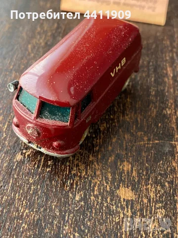 Matchbox / Eheim No. 34A VW Van maroon "Deutsche Bundesbahn" near mint boxed, снимка 7 - Други ценни предмети - 56040408