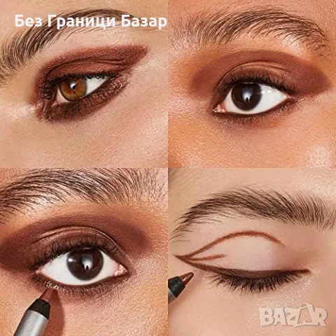 Нов дълготраен молив за очи Brown Sugar 24 ч издръжливост за жени лице, снимка 2 - Козметика за лице - 48244481
