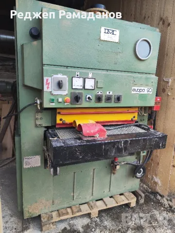 Двувалов калибровъчен шлайф + четка, снимка 2 - Други машини и части - 49521285