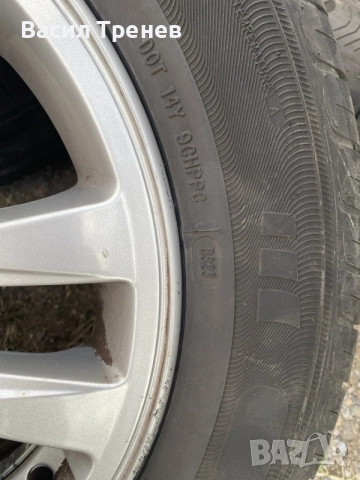 Алуминиеви джанти с гуми Хюндай И30 15", снимка 10 - Гуми и джанти - 55780751
