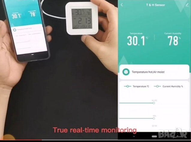 Wi Fi   термометър с влагомер за инкубатор (Smart Home,  Smart  LifeTuya, Alexa) с аларма по задание, снимка 10 - Градински инструменти - 38439029