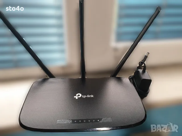Рутер за интернет TP-Link Wr940n 450mbps, снимка 3 - Рутери - 48580794
