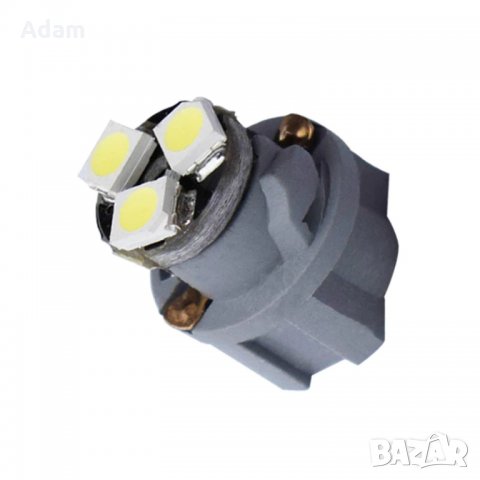 LED Диодни Крушки Авто Табло B8.5D B8.4D T5 T3 T4.2 T4.7 T6.5, снимка 7 - Аксесоари и консумативи - 36007175