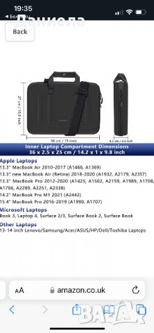 Чанта за лаптоп, снимка 1 - Лаптоп аксесоари - 39040609