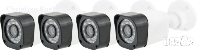 Система за видеонаблюдение E’CH CCTV 4K Ultra HD