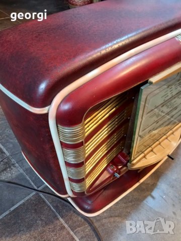 Съветско лампово радио Звезда 54, снимка 6 - Колекции - 40020863
