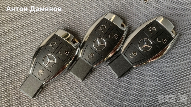 Програмиране на ключове за Mercedes/Мерцедес тип"рибка" цени от 155лв., снимка 1 - Автоключарски - 36015331