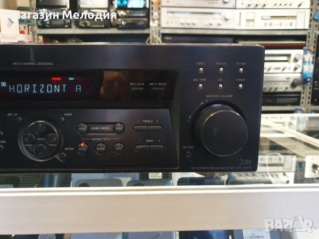 Ресийвър SONY STR-DE475 Black перфектно техническо и много добро визуално състояние., снимка 5 - Ресийвъри, усилватели, смесителни пултове - 44840642
