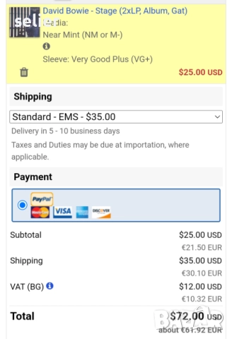 David Bowie ‎– Stage Двойна плоча-GATEFOLD Издание 🇺🇸 USA 1978г - Първа преса Състояние на винила:, снимка 8 - Грамофонни плочи - 52284417