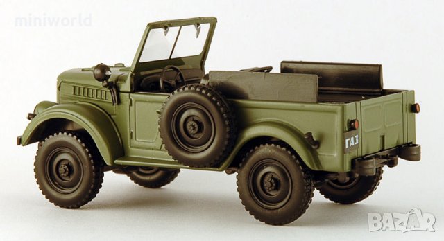 ГАЗ 69 1953 - мащаб 1:43 на DeAgostini моделът е нов в блистер, снимка 9 - Колекции - 42324812