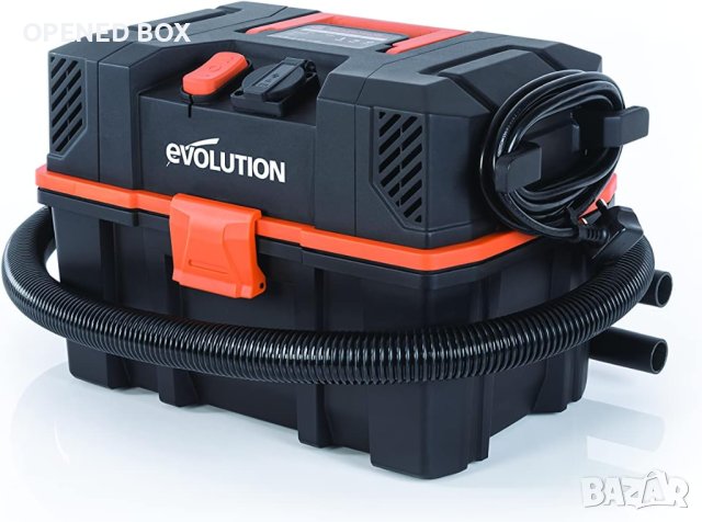 Прахосмукачка за мокро и сухо почистване Evolution R15VAC, 1000 W, 42.5 л/с, 15 л, снимка 1 - Прахосмукачки - 44348445