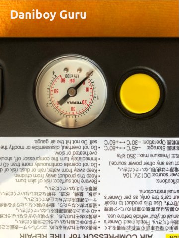 Toyota оригинален компресор за гума , снимка 4 - Аксесоари и консумативи - 33617604