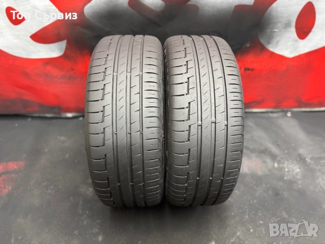 205 55 16, Летни гуми, Continental PremiumContact6, 2 броя, снимка 3 - Гуми и джанти - 53617927