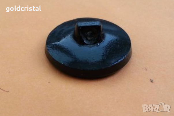  старо стъклено  копче , снимка 2 - Антикварни и старинни предмети - 16063289