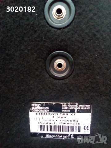 Тон колони Peavey EuroSys 500XT, снимка 5 - Тонколони - 42713516