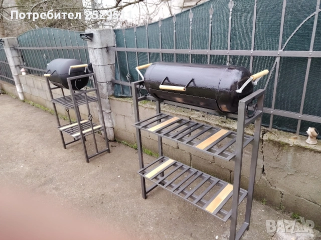 барбекю скара Нова с капак за опушване, снимка 2 - Скари - 52997014