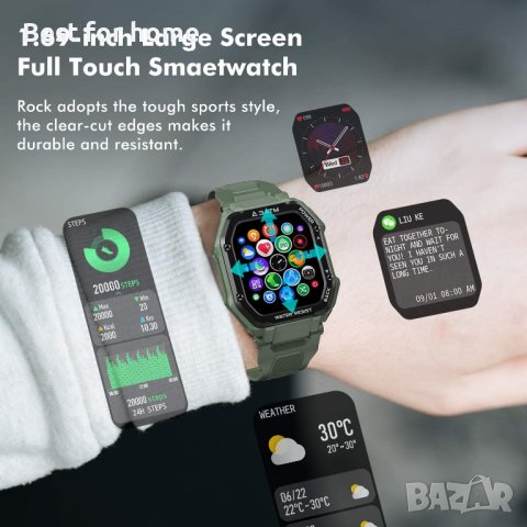 Смарт часовник Smartwatch Kospet Rock, снимка 2 - Смарт часовници - 39546772