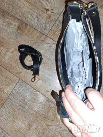 Дамска чанта Alviero Rodriguez Borsa Desiree Leopard, снимка 9 - Чанти - 53775978