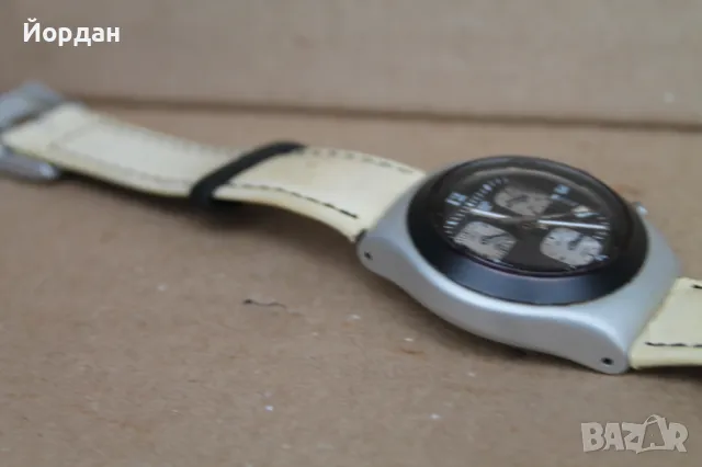 Швейцарски часовник ''Swatch'' хронограф , снимка 6 - Мъжки - 47957592