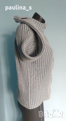 Памучна жилетка с цип тип суичър "Debbie Morgan" / голям размер, хипоалергична , снимка 3 - Жилетки - 41346291