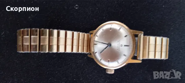 Дамски часовник -  JUNGHANS - ГЕРМАНИЯ с позлата - ПРОМОЦИЯ, снимка 12 - Джобни - 46794129