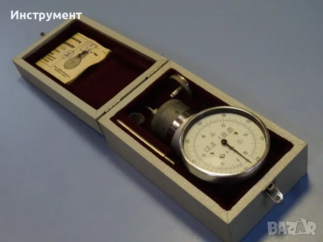 Оборотометър механичен VEB Kombinat Hand-Tachometer TYP H6 40-48000min-1, снимка 13 - Други инструменти - 49128873
