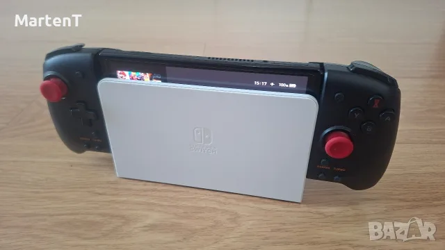 Nintendo Switch OLED 64 + 128 GB - бял, модчип, екстри, снимка 4 - Nintendo конзоли - 56138252