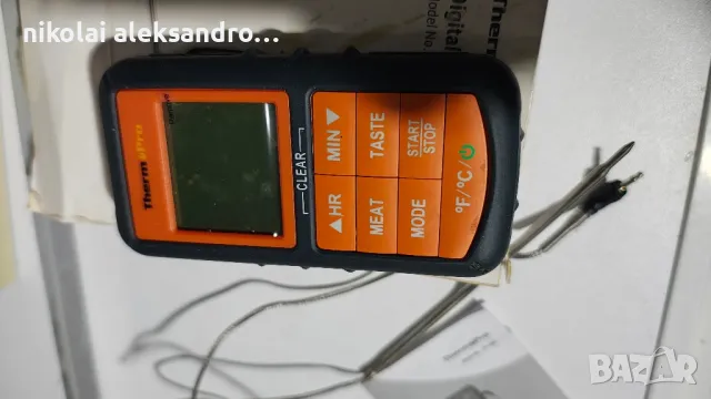 цифров термометър за месо.чисто нов., снимка 5 - Други инструменти - 48370418