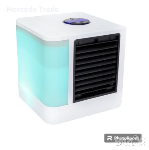 Мини охладител за въздух Mercado Trade, USB, 5W, Бял