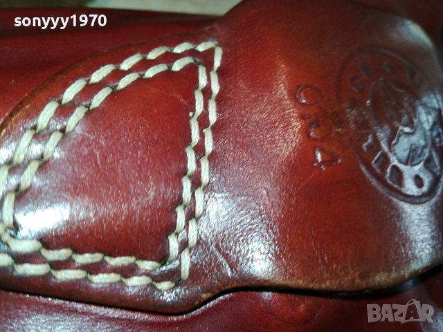 VEGA-HOLSTER 0104-ОРИГИНАЛЕН КОЖЕН КОБУР ЗА РЕВОЛВЕР 2210231653, снимка 16 - Антикварни и старинни предмети - 42674874