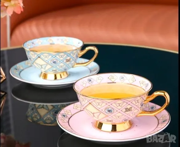 Чаши за кафе костен порцелан - комплекти, снимка 4 - Подаръци за юбилей - 26031003
