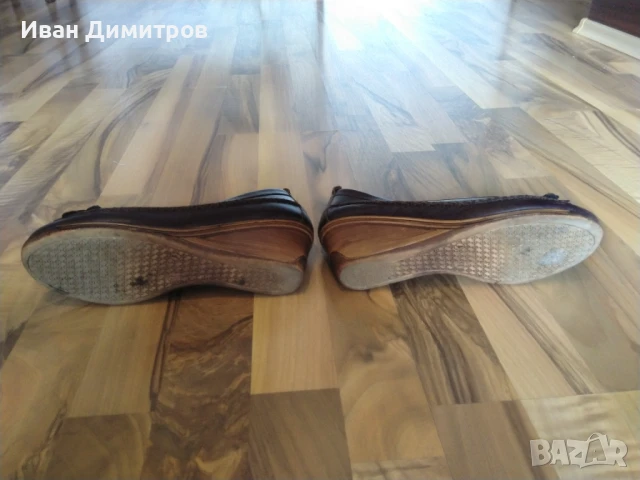 Качествени дамски обувки естествена кожа номер 39 запазени, снимка 6 - Дамски ежедневни обувки - 50836059