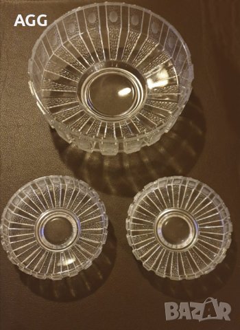 Ретро сервиз български кристал, снимка 3 - Сервизи - 40755435