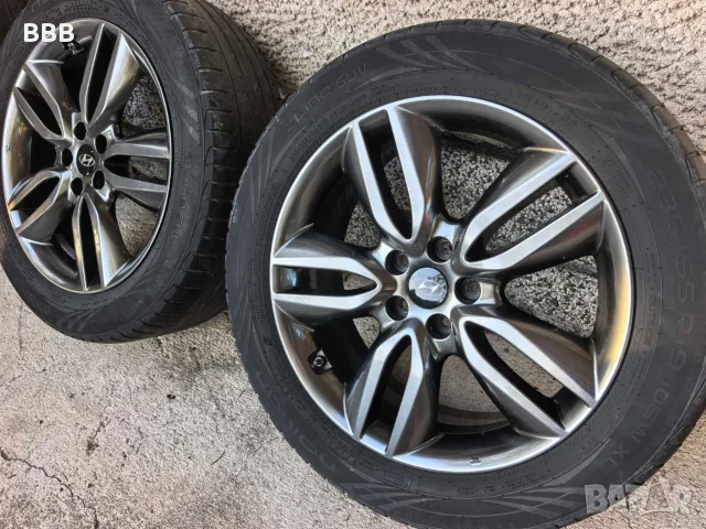 19ки 5х114.3 7.5J ET49.5 CB 67.1 Hyundai , снимка 4 - Гуми и джанти - 55878491