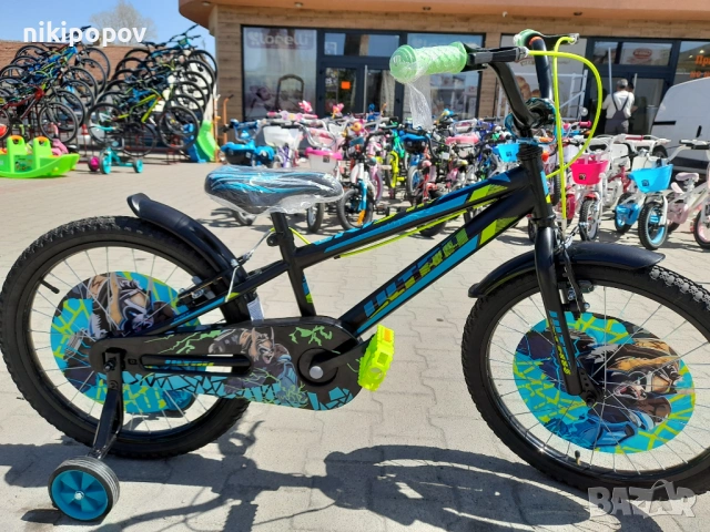 CROSS Велосипед 20" Ultra Kiddy черен, снимка 6 - Велосипеди - 53773223