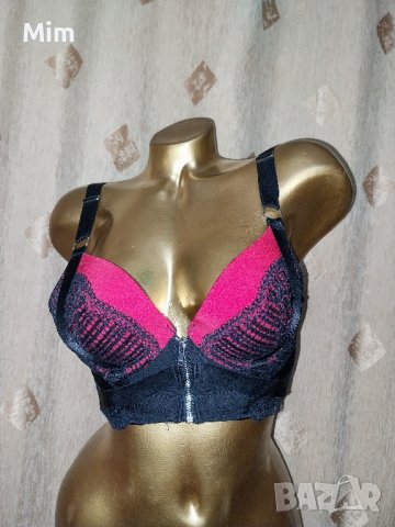 70 /90 В Черен сутиен с предно закопчаване , снимка 7 - Бельо - 42646578