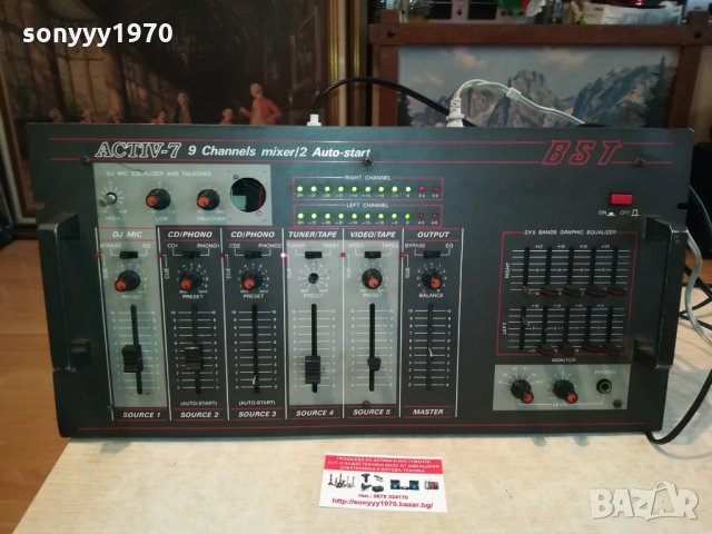 АУДИО МИКСЕР С ЕКВАЛАИЗЕР 1502221035