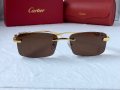 Cartier висок клас слънчеви очила Мъжки Дамски слънчеви 4 цвята, снимка 7