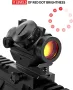 Feyachi RDS-10 червена точка за прицел 4 MOA за пушка, снимка 2