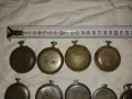 Корпуси с капаци за стари джобни часовници - 9 бр . Часовник, снимка 2
