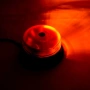 1бр. Оранжев flash ЛЕД LED блиц маяк с 3 винта, 36W, 12 LED , 12-24V, снимка 2
