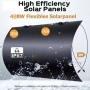 Гъвкав слънчев панел 2x240w монокристален, снимка 1