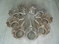 № 7069 девет броя стари руски метални / алуминиеви подстакани   - соц.период / СССР /, снимка 4