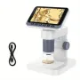 Цифров микроскоп LCD дисплей 4,5 инча 1080P 1000X 8 LED светлини, снимка 2