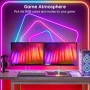 RGB неон LED лента 15м IP68 с App и дистанционно, снимка 6
